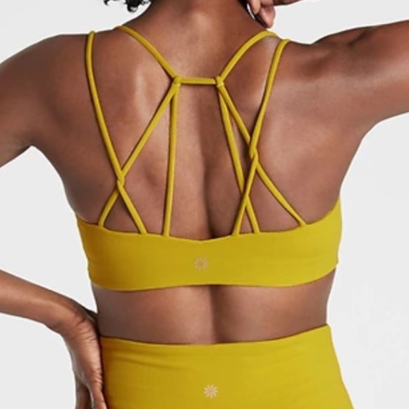 Athleta Other - NWOT Athleta Yellow Breathe In Bra